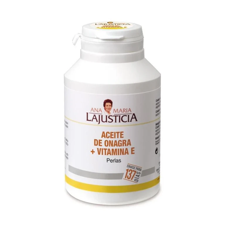 Ana Maria Lajusticia Ana Maria Lajusticia Evening primrose oil vitamin e 275 pearls