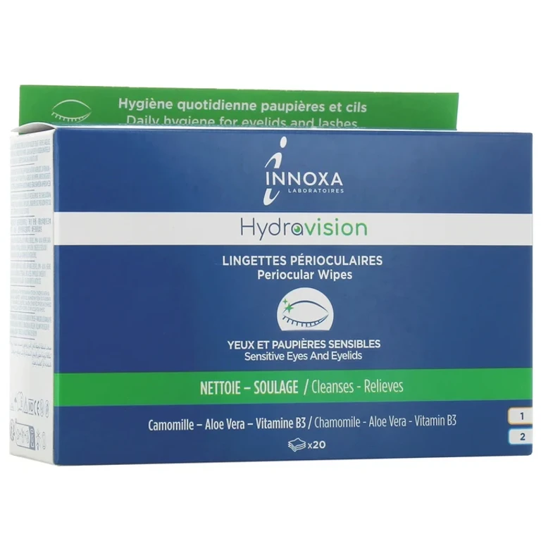 Hydravision Periocular Wipes for Sensitive Eyes and Eyelids x20
