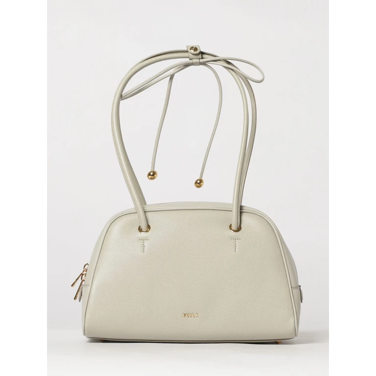 Bolsa de ombro Furla Poppy Cinza