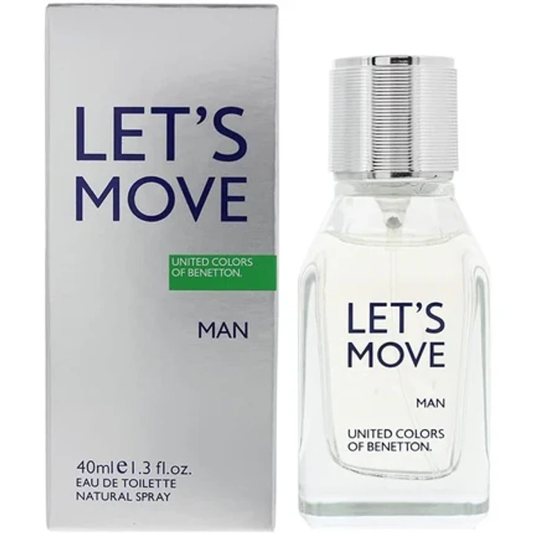 Let's Move Eau De Toilette For Men 40 ml