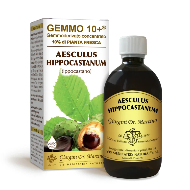 gemmo 10+ horse chestnut 500 ml non-alcoholic liquid