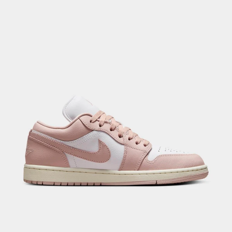 [dc0774-162] Womens Air Jordan Retro 1 Low 'pink Oxford'