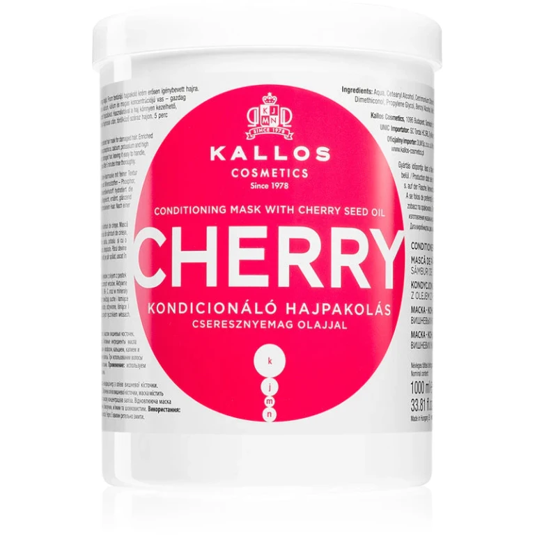Cherry conditioning mask Kallos 1000 ml