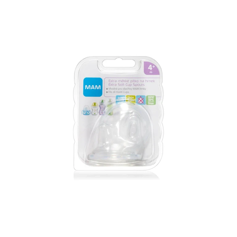 Baby Extra Soft Spout Replacement Teat 4m+ 2pcs