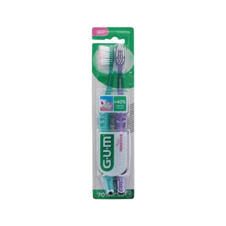 Gum Pro Sensitive Toothbrush Ultra-Flexible 15/100e x2