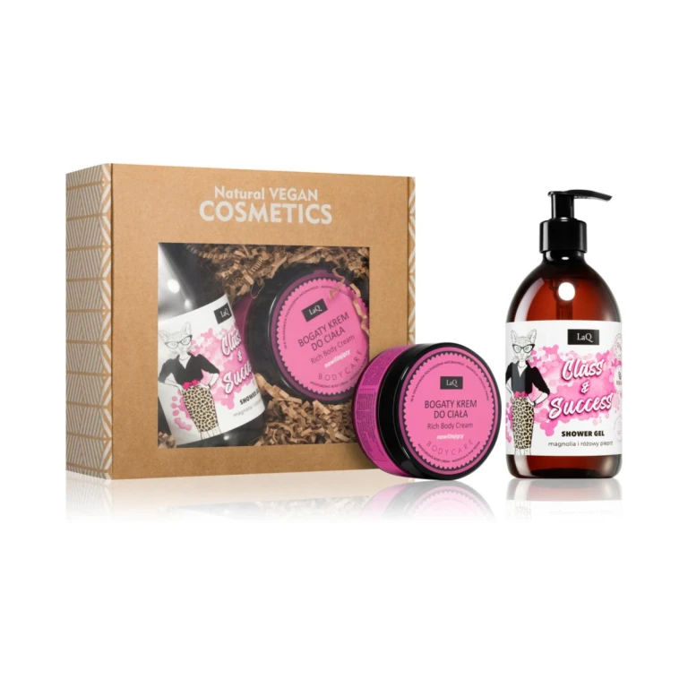 Kitten Magnolia Body Gift Set Refreshing Shower Gel 500 ml + intense hydrating body butter 200 ml
