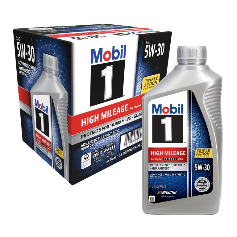 5W-30 High Mileage Advanced Full Synthetic Motor Oil 6 pack, 1-quart bottles