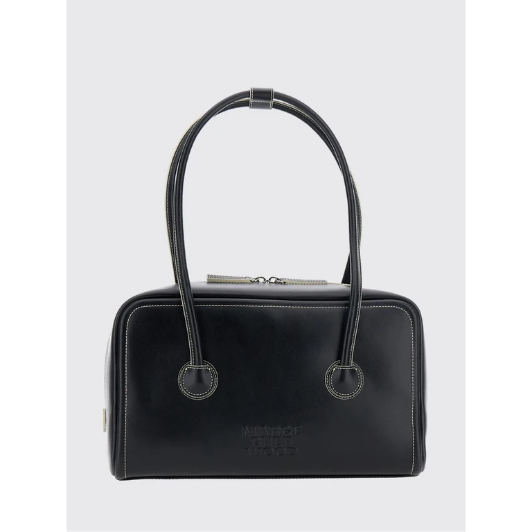 MARGE SHERWOOD Shoulder Bag Woman color Black (M26431SB05BLACKPLAIN)