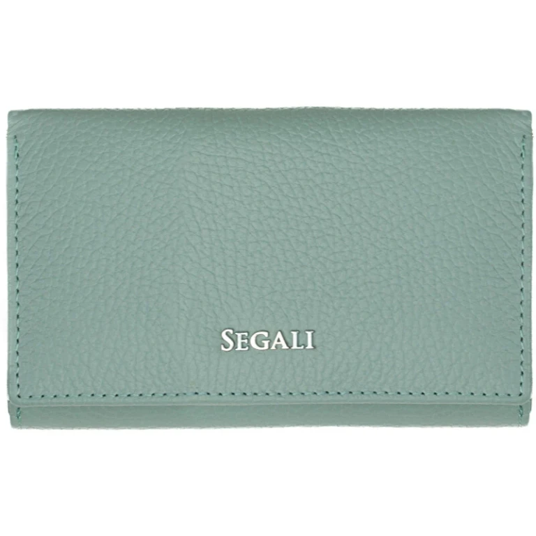 Women's Leather Wallet 7074 beige