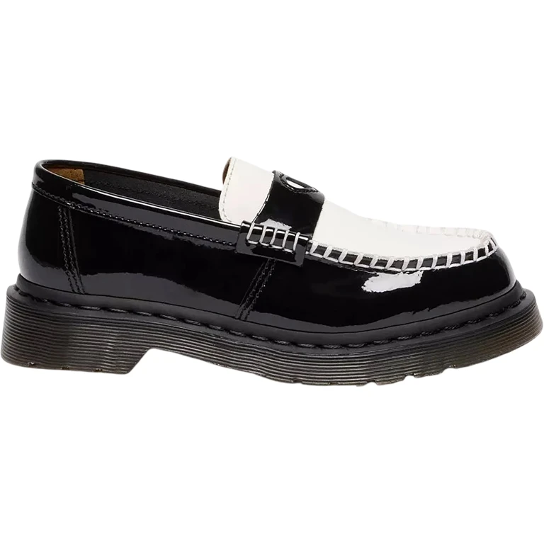 Penton Heart Two-Tone Patent Leather Loafers - Women's