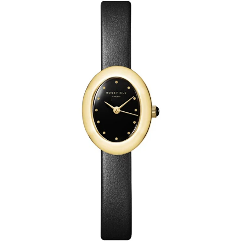 Matte Black Oval Black Skin Gold Ovbglg-Ov18