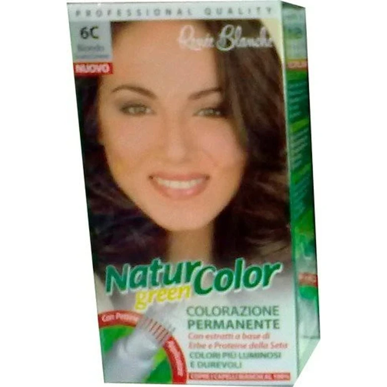 Natur Color Green6 C Blond cendré foncé coloration permanente