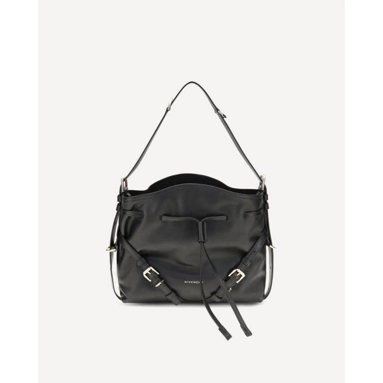 Small Voyou Bucket Handbag in glossy leather Female UNI
