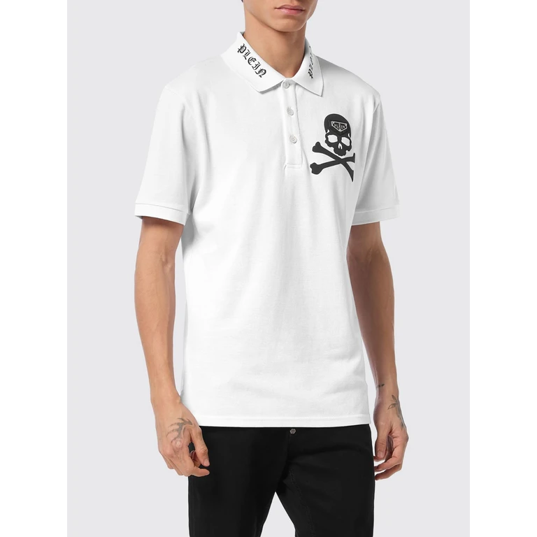 Polo Shirt Men color White (UAECMTK8779PTE179N01)