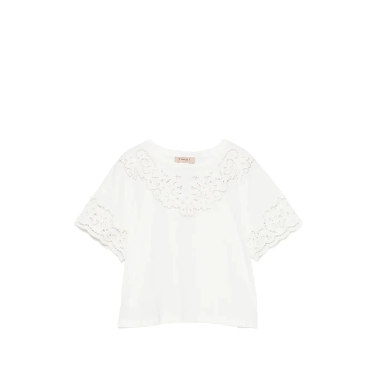 Cotton T-shirts with Embroidery (261TP244000001)