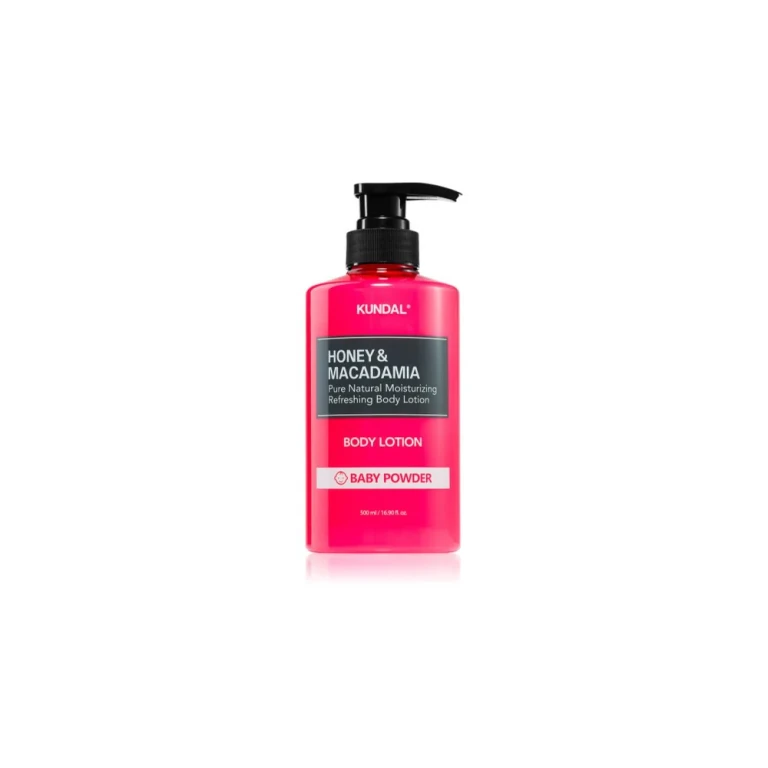 Honey & Macadamia Baby Powder nourishing body milk with a hydrating effect 500 ml