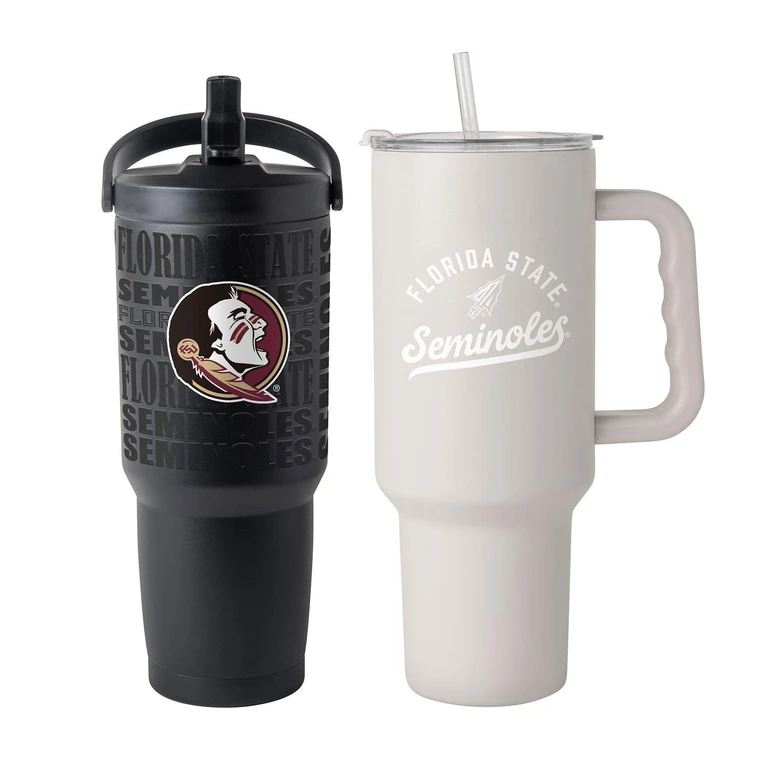 Florida State Seminoles Stainless Steel Tumbler Set