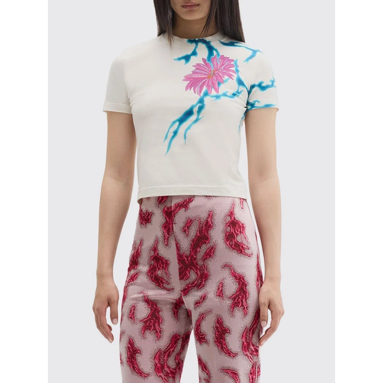 Printed Viscose T-Shirt (23IM2M0F04040811103)
