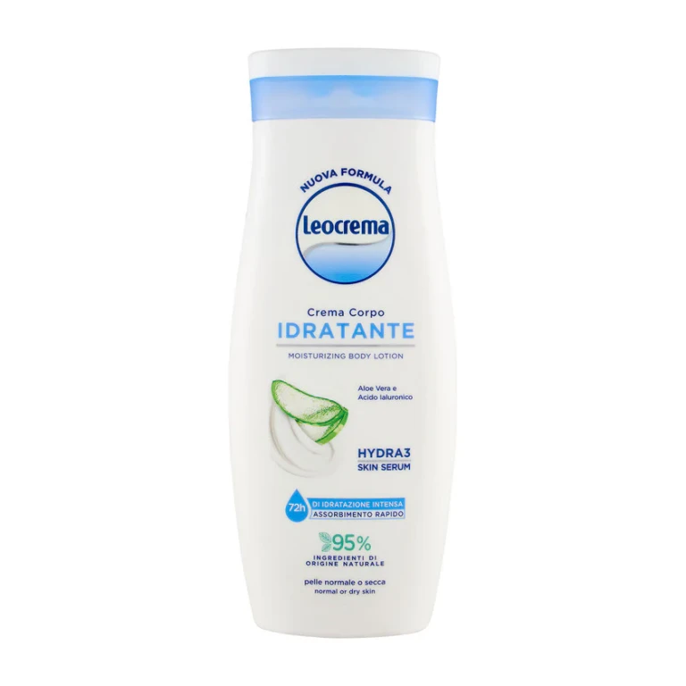 Moisturizing Body Cream Aloe Vera and Hyaluronic Acid Hydra 3 Skin Serum 250 ml