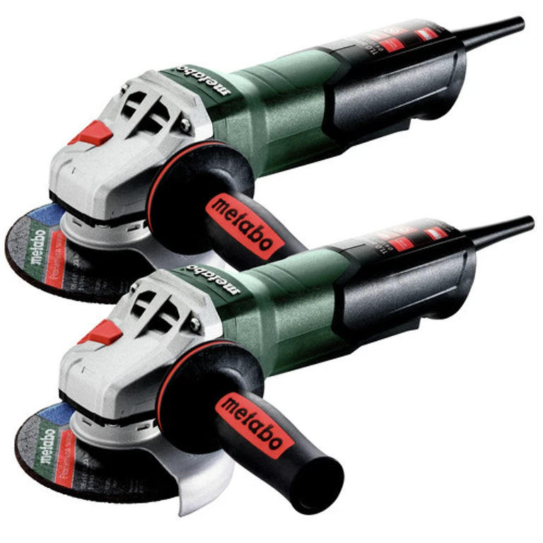 WP 11-125 Quick 11 Amp 11,000 RPM 4.5 in. / 5 in. Corded Angle Grinder with Non-Locking Paddle