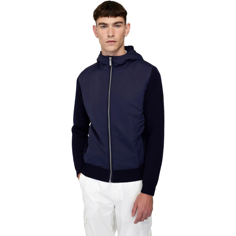 Damien Hooded Zip Sweater - Men's