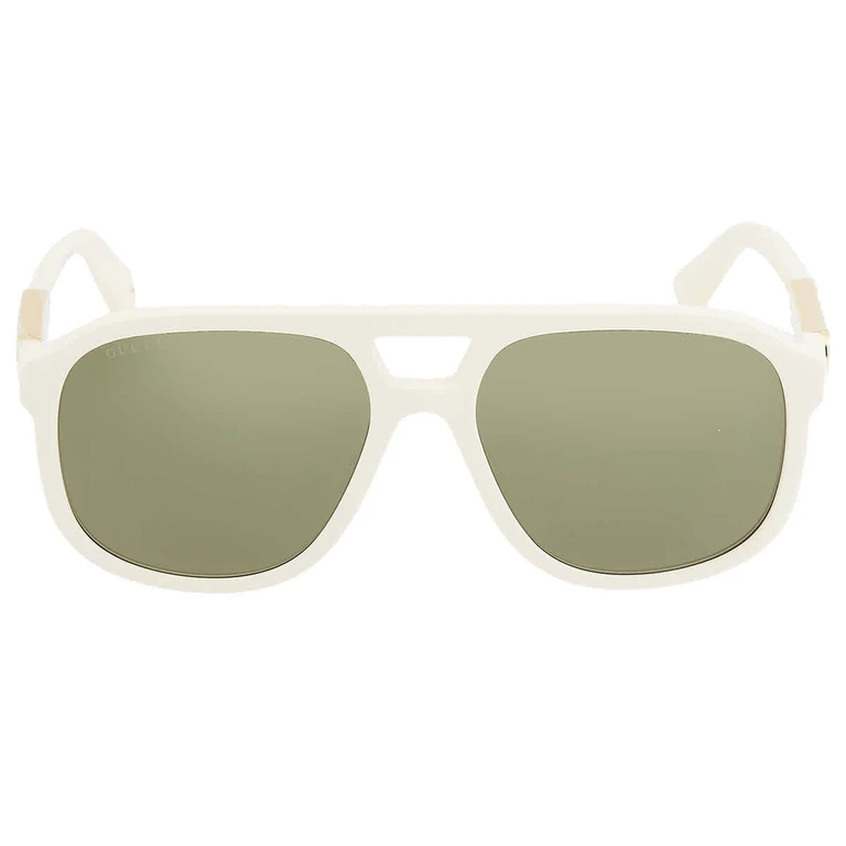 Green Pilot Unisex Sunglasses GG1188S 005 58
