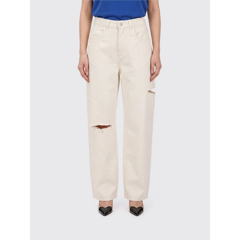 Jeans Woman color White 2 (POPPYPT804)