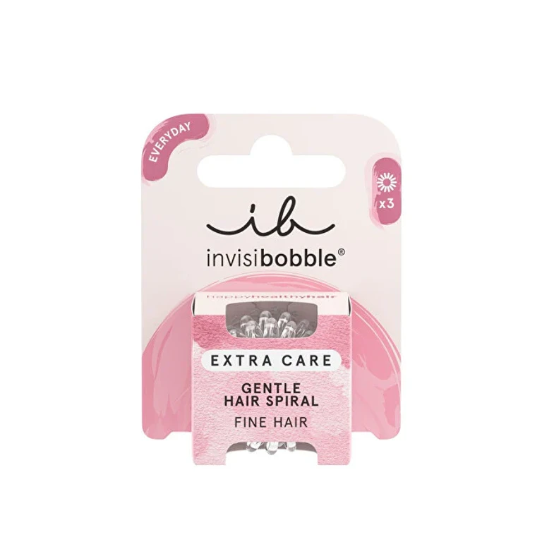 Extra Care Hair Band Crystal Clear 3 Pieces