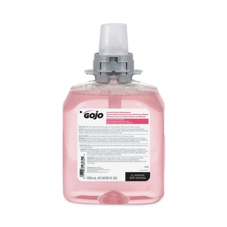 5161-04 1,250 mL Luxury Foam Handwash Refill For FMX-12 Dispenser - Cranberry Scent