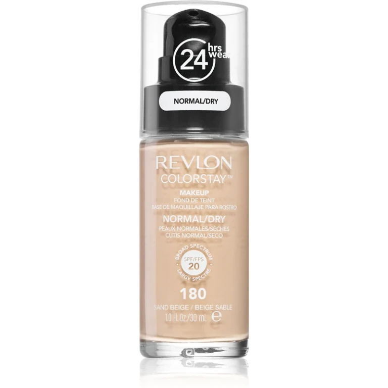 Cosmetics ColorStay™ long-lasting foundation for normal to dry skin color 180 sand Beige 30 ml