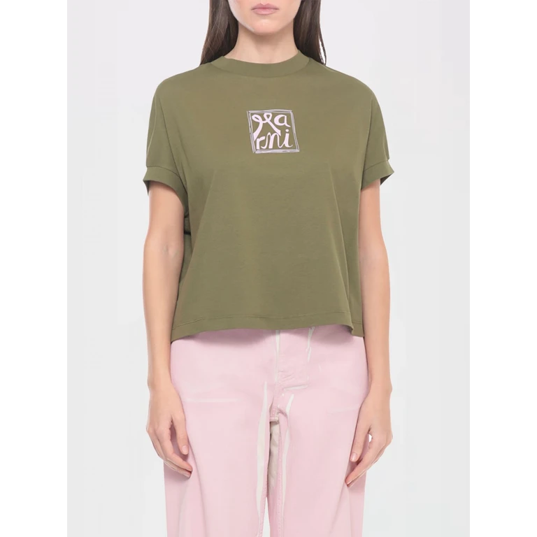 Cotton Logo T-shirts (THJE0384P0USCY88LOV56)