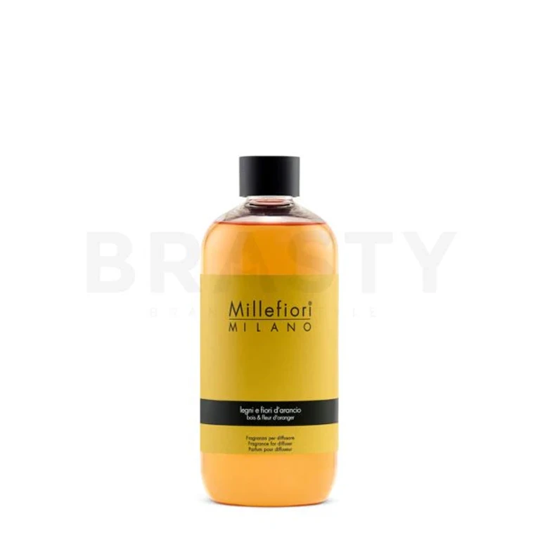 Diffuser Millefiori Milano Woods and Orange Blossom Refill 500 ml