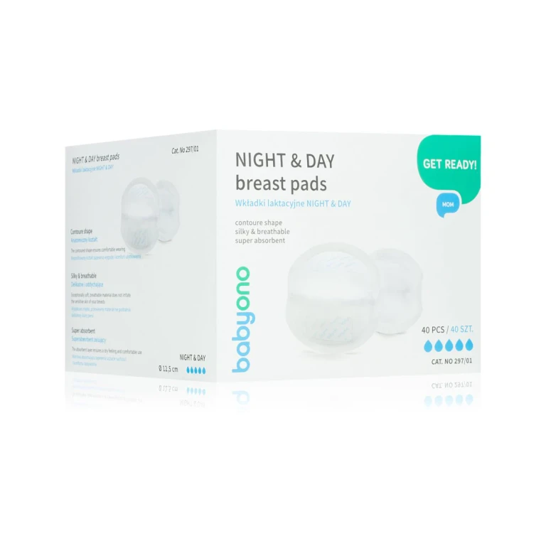 Get Ready Day & Night Disposable Bra Pads 40pcs
