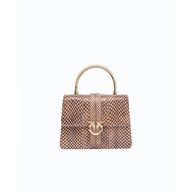 Sac à main Mini Love Bag à anse supérieure en cuir PINKO Galleria