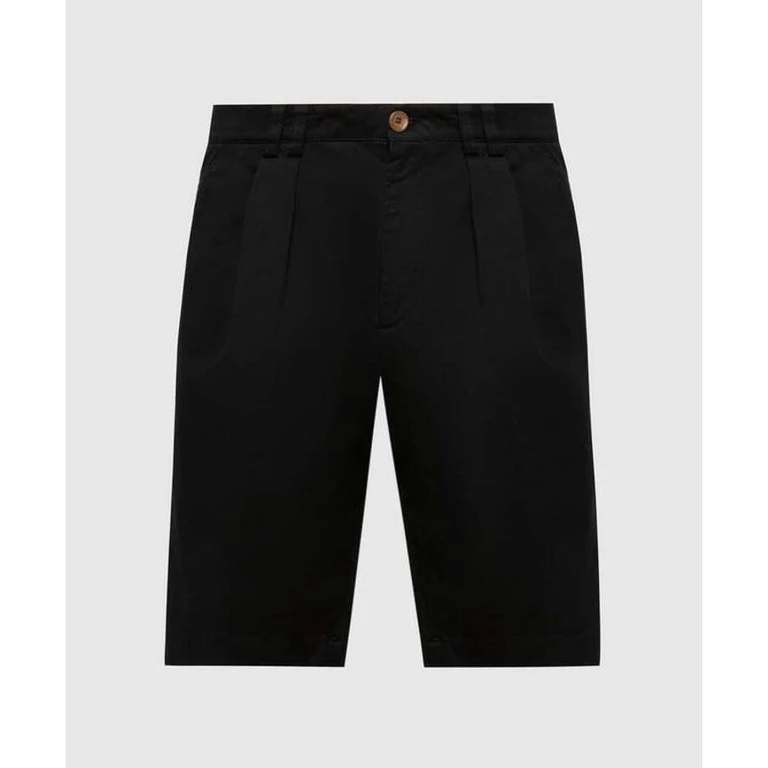 Black Tailored Shorts