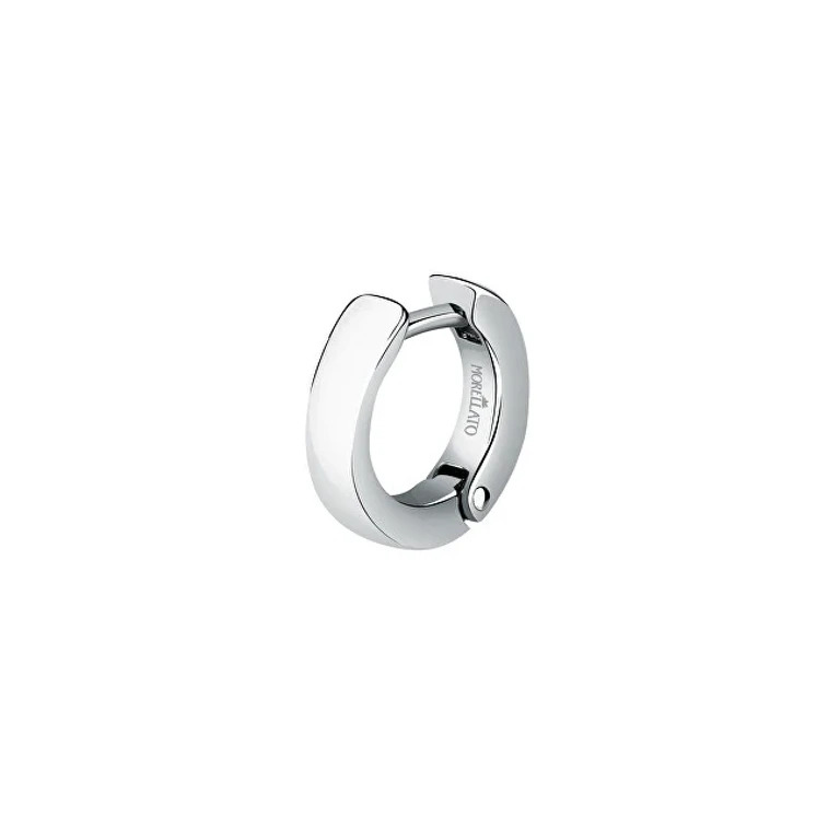 Motown Sals74 Single Earring in Circular Steel