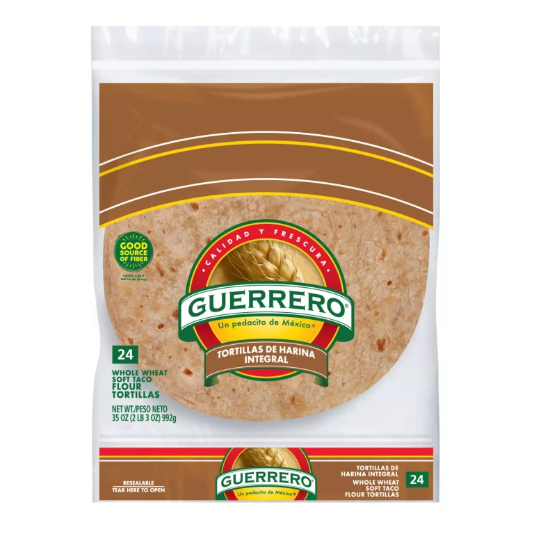 100% Whole Wheat 8' Soft Taco Flour Tortillas, 24 ct.