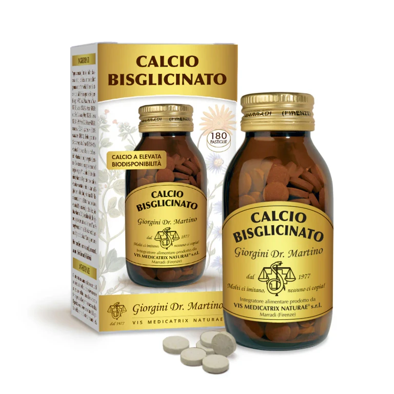 Calcium Bisglycinate 90 G - Tablets of 500 Mg