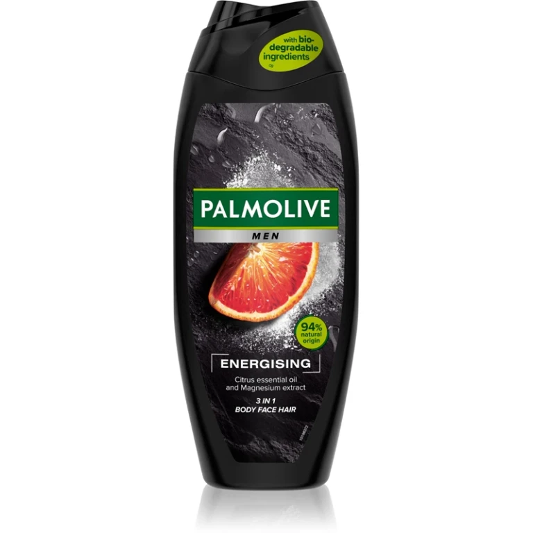 3 in 1 energizing shower gel for men 500 ml