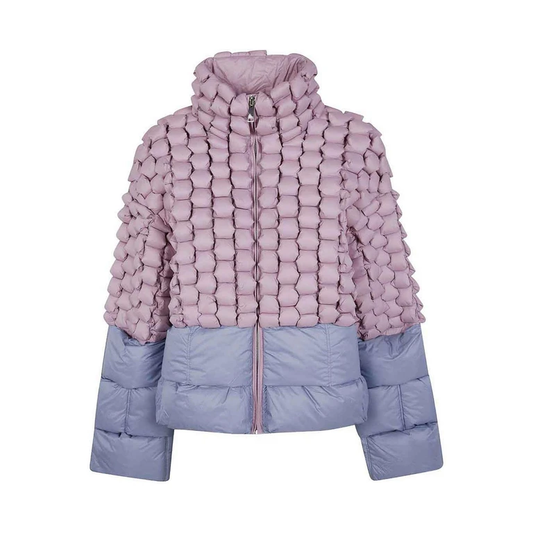 Blouson Rembourré - Bleu Clair (CRDJ007N125PINKSKYBLUE)