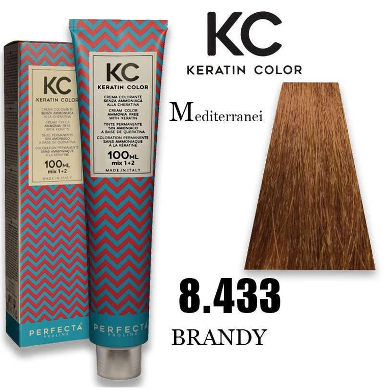 Kc keratin cream color 100ml 8.433