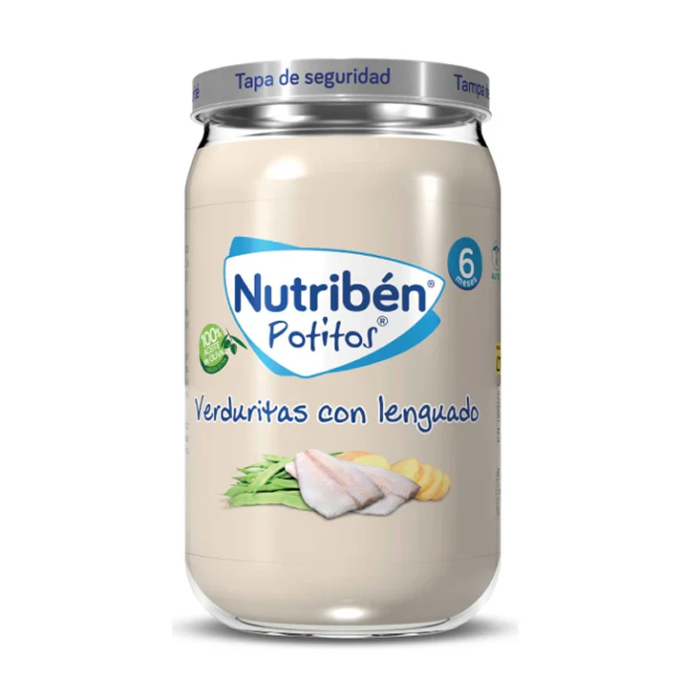 Nutribén Vegetables with Sole in Jar 235 g