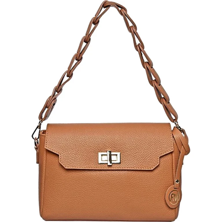 Women's Leather Handbag 1810 cognac