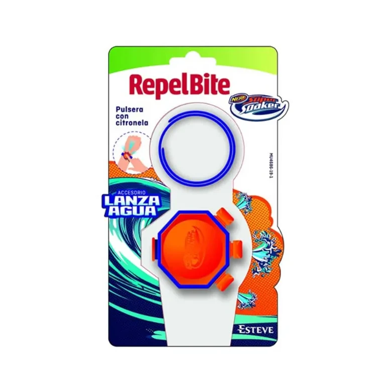Anti-bite bracelet with citronella water Super Soaker