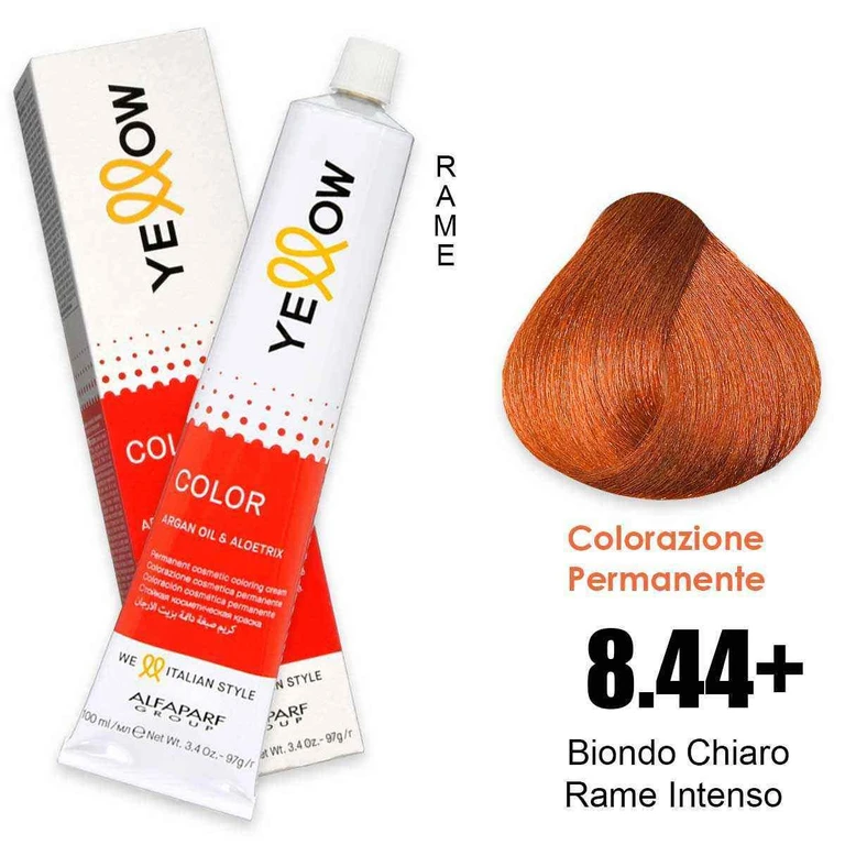Yellow Color Permanent 8.44+ 100Ml