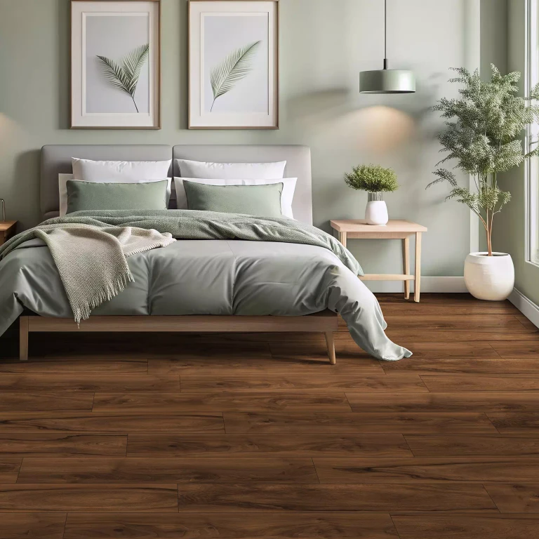 American Walnut Waterproof Laminate Flooring, 14.99 sq. ft. per box:- 1 Pack
