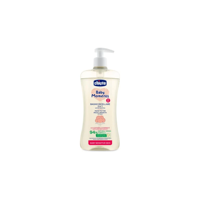 Baby Moments Sensitive Micellar Shampoo for Body and Hair 500 ml