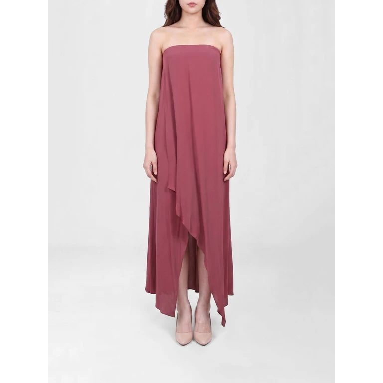 Zoey Satin Midi Dress (S6SU35D57)