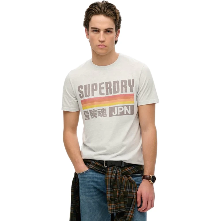 Japan Stripe Relaxed Tee - Men's