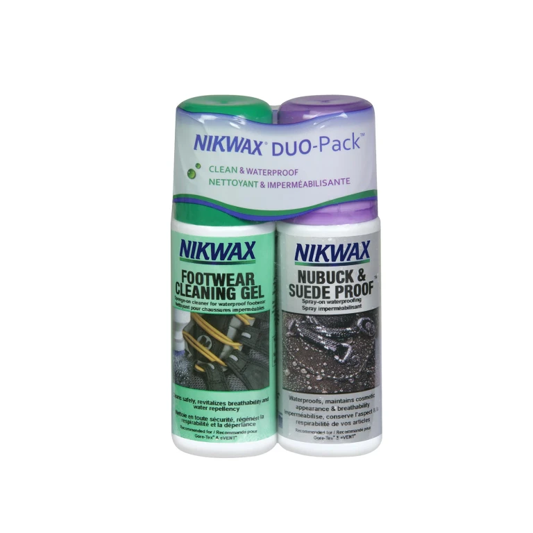 Nubuck and Suede Footwear Clean/Waterproof Duo Pack - 250m L